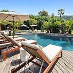 빌라 Grande St-tropez Avec Piscine Chauffee