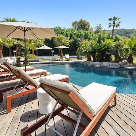 Villa Grande St-tropez Avec Piscine Chauffee
