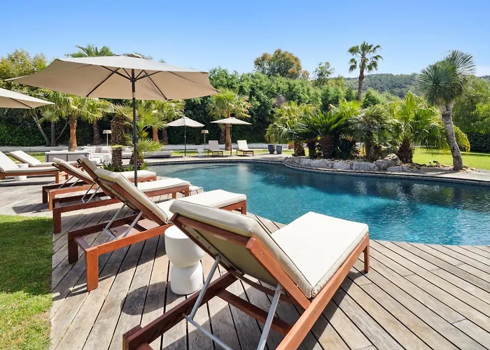Willa Grande St-tropez Avec Piscine Chauffee